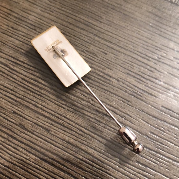 Vintage Reed & Barton Damascene Butterfly Stick Pin signed - Picture 4 of 13